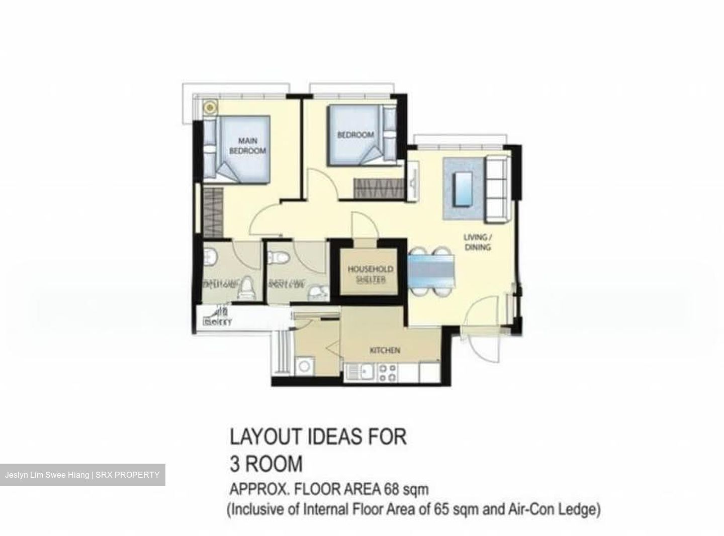 Blk 131A Toa Payoh Crest (Toa Payoh), HDB 3 Rooms #586247101